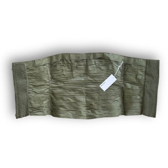 NWT Reformation Orion Top in Olive Green Size 10 - Picture 6 of 11